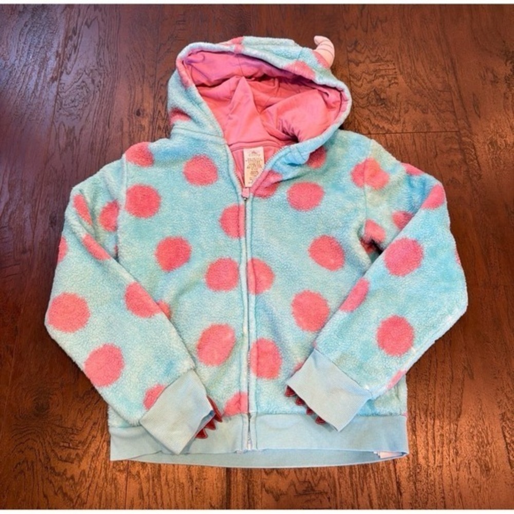 Disney Parks Sulley Hoodie Fleece Sweatshirt‎ Youth 13 2025